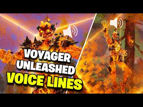 Fortnite | VOYAGER UNLEASHED BOSS VOICE LINES - Ch7 S3