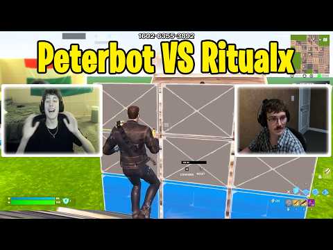 Peterbot VS Ritualx 1v1 Buildfights! #fortnite