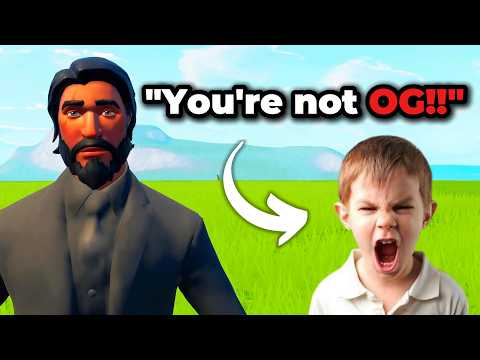 Exposing Fake OGs on Fortnite 💀 (HE CALLED HIS MOM)