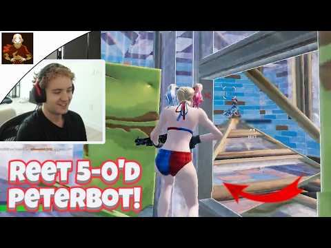 REET CLIX VENO QUEASY vs PETERBOT KING RISE FAXUTY😳 [FORTNITE TOKEN/WAGER]