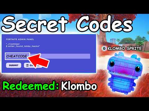 LOOT HACKER SPRITE ADMIN CODES in FORTNITE SEASON 4 SPRITE CODES! (New Secret Codes)