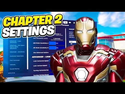 NEW Best Controller SETTINGS & Sensitivity in Chapter 2 Remix!