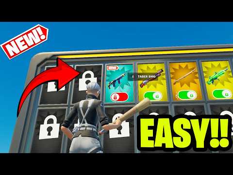 New Teaser Smg Weapon in 1V1 With Every Gun Map fortnite