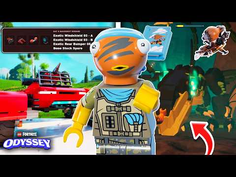 The Thing From Beneath RETURNS + MORE PARTS From The Machinist in LEGO Fortnite Odyssey! (FREE!)