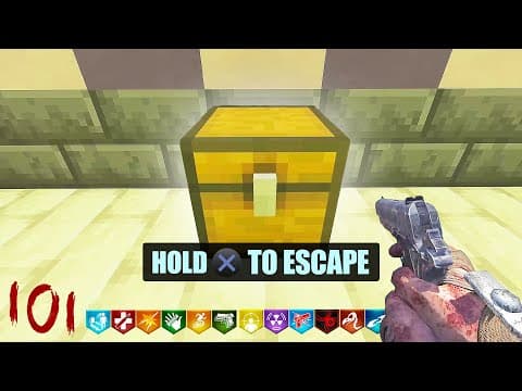 MINECRAFT BASE ESCAPE!! (Custom Zombies)