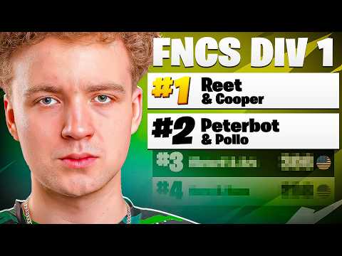 1ST PLACE IN FNCS DIVISION 1 - 100+ ELIMINATIONS 🥇