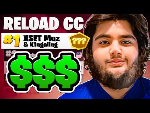 1ST PLACE RELOAD DUO CASH CUP FINALS ($200) 🏆