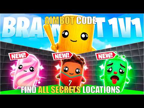 BRAINROT FFA SPRITES & ALL GUNS MAP FORTNITE CREATIVE  - FIND ALL SECRETS LOCATIONS (AIMBOT CODE)