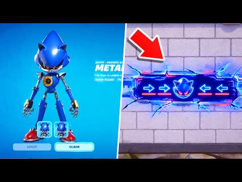 *NEW* FREE REWARD Added in Fortnite Update! (The Metal Sonic Skin)