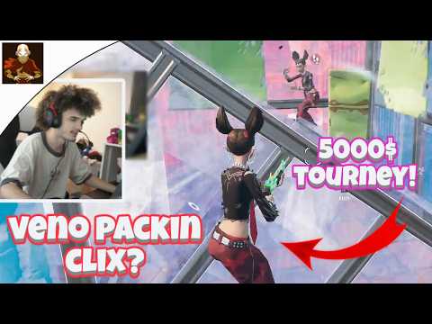 VENO AJERSS vs CLIX RAPID😳 [FORTNITE TOKEN/WAGER]