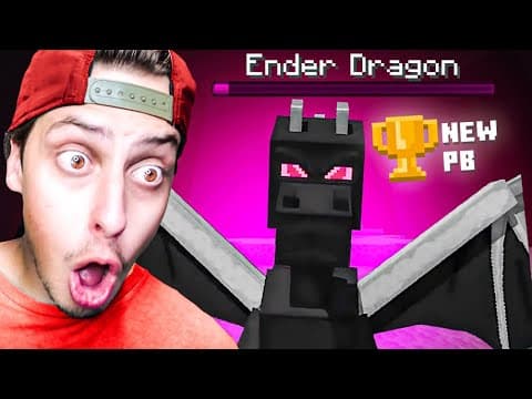 I Got A NEW Minecraft Speedrun PB!