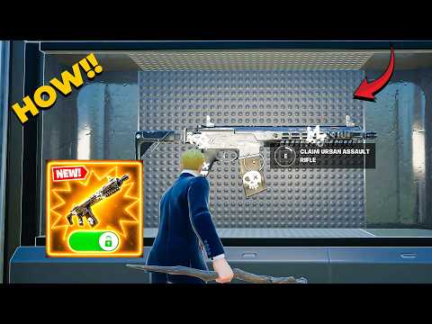 How To Get  URBAN ASSAULT RIFLE in 1vs1 with every gun Fortnite By Hive Map Code : 6155-1398-4059