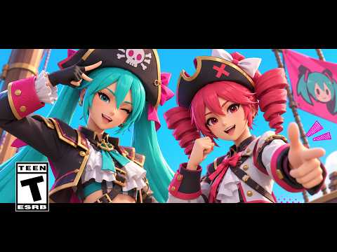 KASANE TETO & HATSUNE MIKU TRAILER - Fortnite
