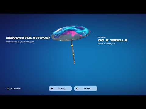 Fortnite OG Season X Is INSANELY SWEATY.. 💀 (How I Won A FREE Victory Umbrella)