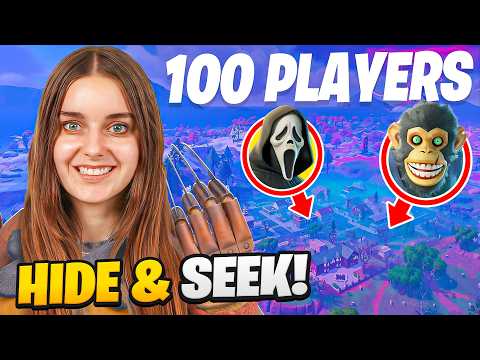 100 Player Hide & Seek, But Its Fortnitemares