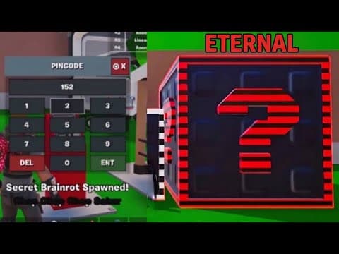 ETERNAL BOX ROT CODE GUARANTEED STEAL THE BRAINROT FORTNITE JUNGLE EVEN ADMIN CODES SKIP MACHINE