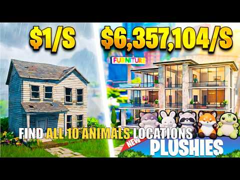 BUILD A HOUSE MAP FORTNITE CREATIVE - FIND ALL 10 ANIMALS LOCATIONS