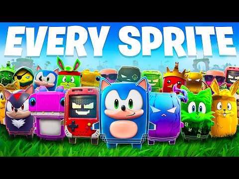 I Collected EVERY SPRITE in Fortnite!