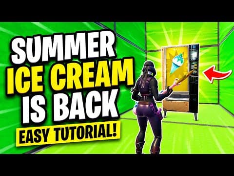 This Secret Summer Ice Cream Item is BROKEN in Fortnite 1v1