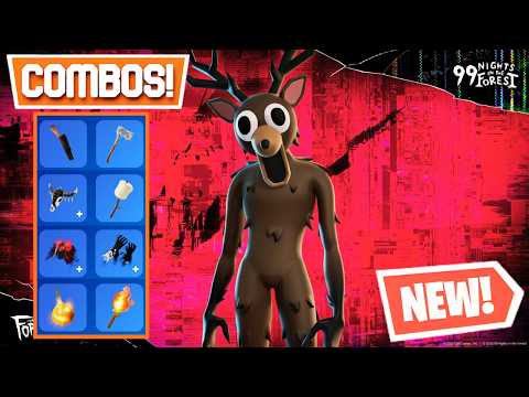 THE DEER *BEST* Skin Combos (99 NIGHTS IN THE FOREST!) - Fortnite