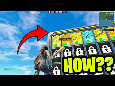 How to Unlock The New Photon Piston In 1v1 With Every Gun Fortnite Map