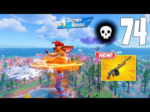74 Elimination Solo Vs Squads/squads "Zero Build" Gameplay Wins (NEW Fortnite Chapter 7 Season 4 PC)