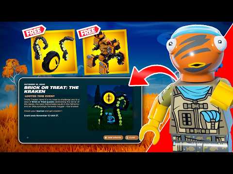 EVERYTHING You NEED TO KNOW About TODAY'S HALLOWEEN UPDATE in LEGO Fortnite Odyssey Update! (NEW!)