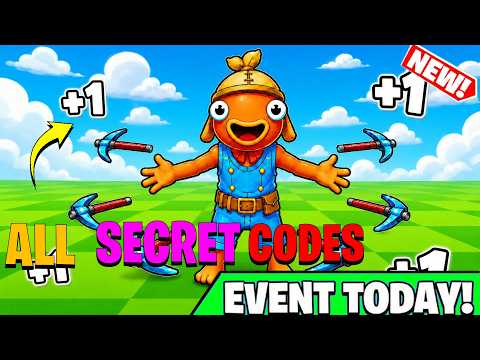 All Lastest Secret Code In +1 Pickaxe Swing Escape  Fortnite Map Code : 3603-0004-4108