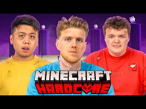 We Can't LEAVE Until WE BEAT Minecraft Hardcore!