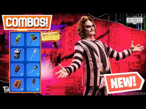 BEETLEJUICE *BEST* Skin Combos (FORTNITEMARES 2026!) - Fortnite