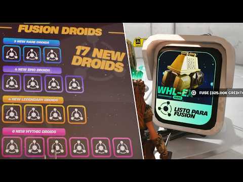 TODAS LAS COMBINACIONES PARA LA FUSIÓN DE DROIDES | DROID TYCOON