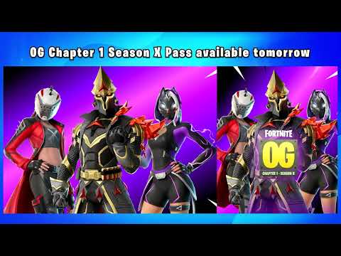 NEW UPDATE Gaming Collabs REVEAL, OG Season X Pass & More - Fortnite