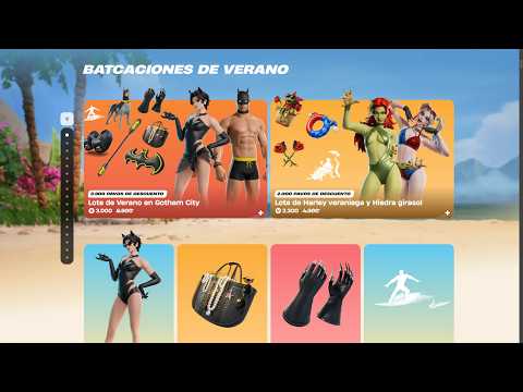 TIENDA HOY -  LOTE " Verano en Gotham City " - LOTE " Harley veraniega y Hiedra girasol " - 16/07/26