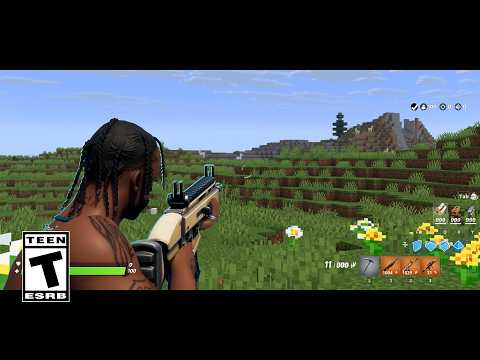 I Added Fortnite Into Minecraft...