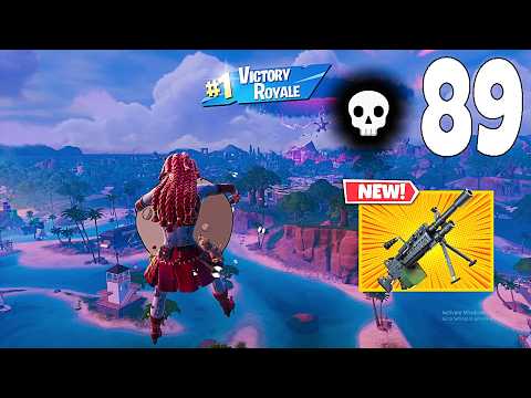 89 Elimination Squads "Zero Build" Gameplay Wins (NEW Fortnite Chapter 7 Season 4 PC)