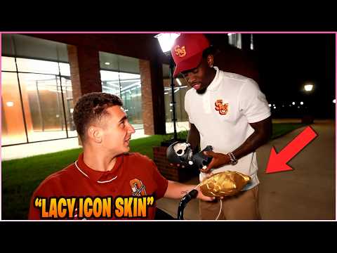 LACY Shows KAI CENAT His RARE Fortnite SPRITES & CONFIRMS He WILL Be GETTING an ICON SKIN!