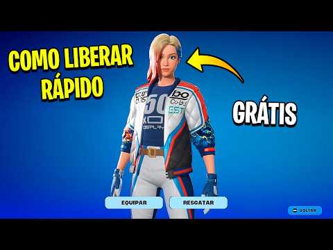 COMO CONSEGUIR RÁPIDO GRÁTIS SKIN "JAQUELINE DO DUELO DE DRAGÕES" NO FORTNITE