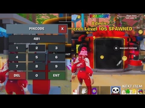 MACHINE SKIP TIME CODE STEAL THE BRAINROT FORTNITE AUGUST 2026 SKIP MACHINE COOLDOWN CODE 2026
