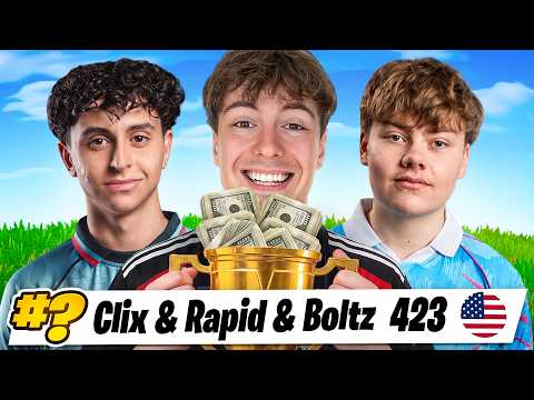 Clix, Rapid & Boltz DOMINATE Trio Eval Cash Cup 🏆