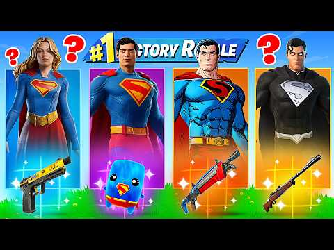 The *RANDOM* SUPERMAN Challenge in Fortnite!