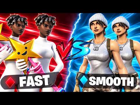 2 Fast Players VS 2 Smooth Players!