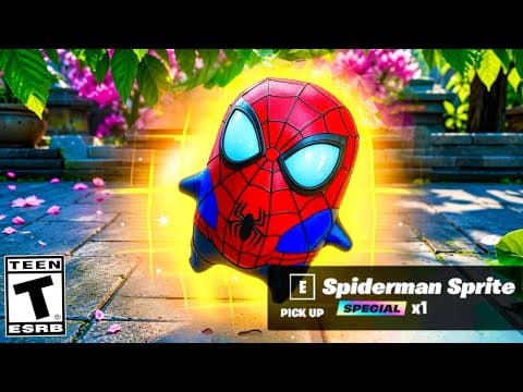 SPIDER-MAN SPRITE is HERE! (Fortnite)