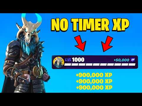 NEW BEST *AFK* NO TIMER XP MAP TO LEVEL UP & Farm XP on FORTNITE Chapter 7 Season 3!! (170,000 XP)