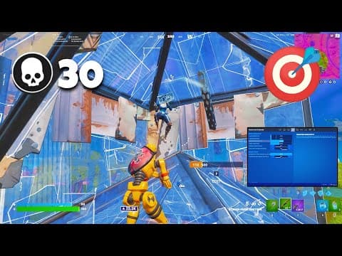 Knock Knock 🚪 + BEST Keyboard and Mouse Settings + Sensitivity (PC FORTNITE Chapter 4)