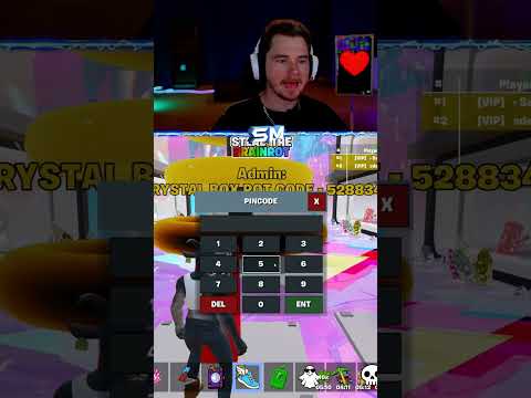 Day 2 Admin Abuse Codes Spawned SECRET BOX ROT 🤣 #fortnite #brainrot