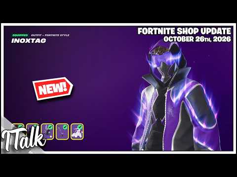 Fortnite Shop *NEW* INOXTAG SKIN! [October 26th, 2026] (Fortnite Chapter 7)