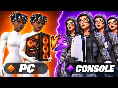2 Pc Pros Vs 4 Console Players!