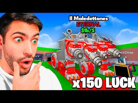 I Got x150 SERVER LUCK for 1 Hour! (Steal the Brainrot)
