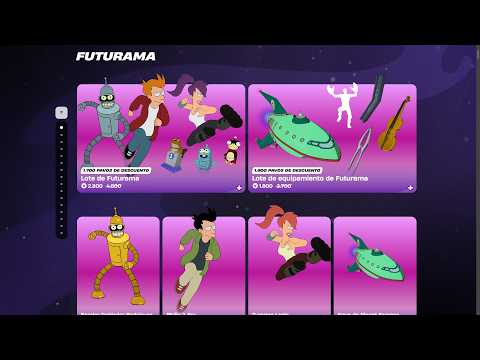 TIENDA HOY -  LOTE " Futurama " - LOTE " equipamiento de Futurama "  - 3/08/26