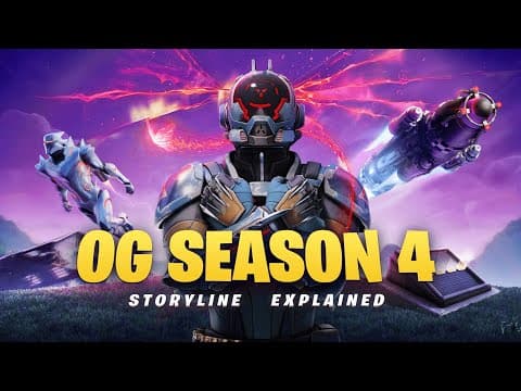Fortnite OG SEASON 4 Storyline & The RED RIFT EXPLAINED!